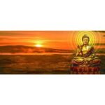 Canvas 120x50cm Buddha