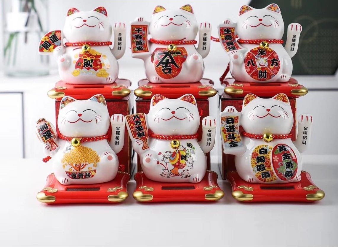 145916927_247473480240702_7329193316017878976_n.jpg Lucky Cat Solar (Plastic Box) - Image 1