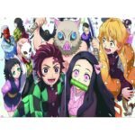 Canvas 42x57cm Demon Slayer Family Photo 2