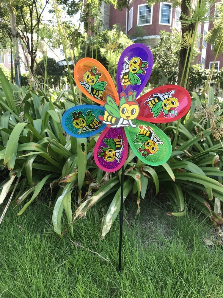 2022_04_27_12_18_IMG_2822.jpg Windmill Rainbow Laser - Bee (Single Layer) - Image 1