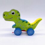 Wooden Animal Puzzle Car - Image 2