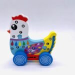 Wooden Animal Puzzle Car - Image 4