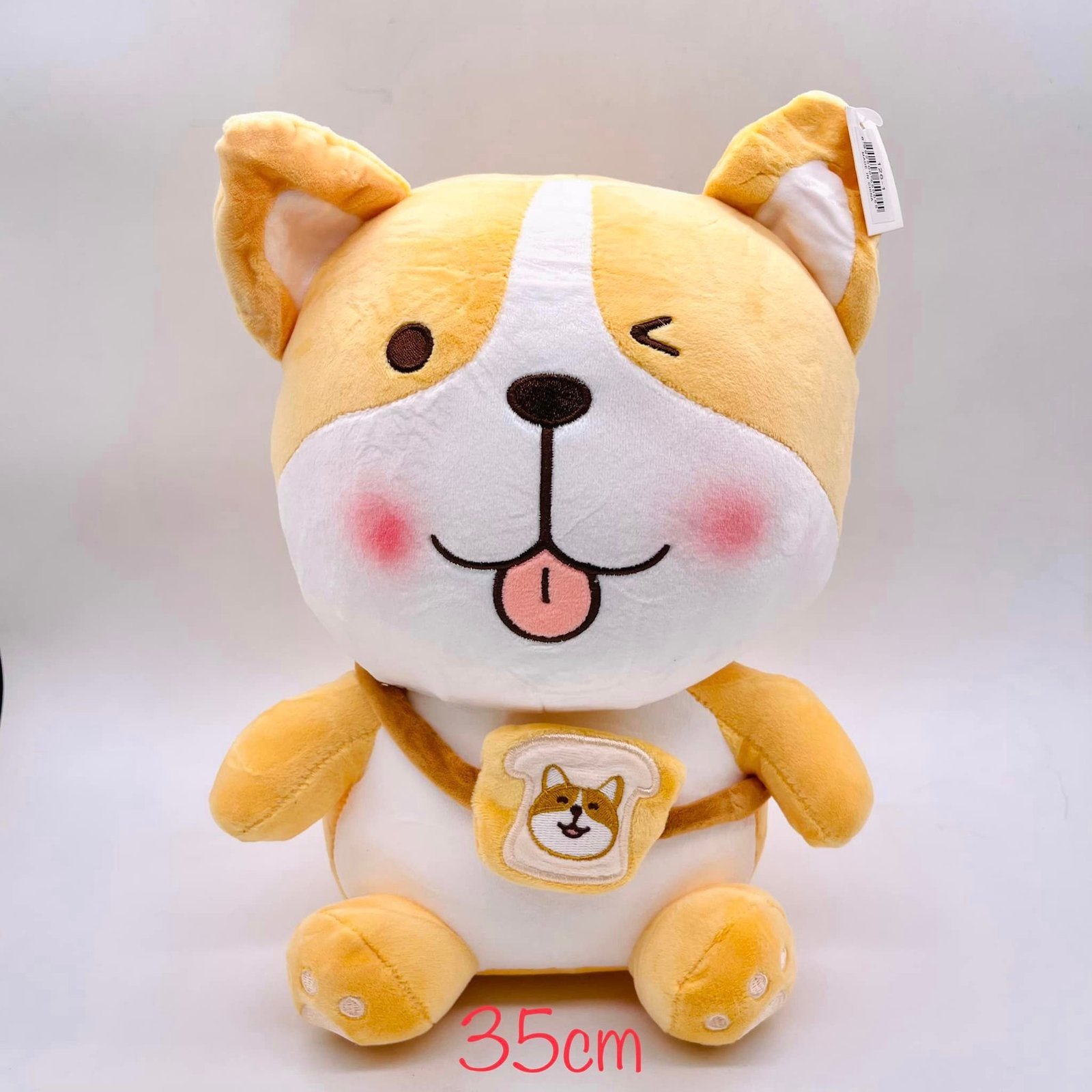 311170808_642461447408568_1532735014009638650_n-1.jpg Plush Toy Dog With Bag 35cm - Image 1