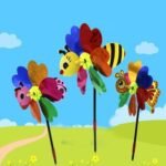 Windmill 3D Rainbow Laser Insect