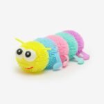 Squishy Rainbow Pastel Caterpillar (12pcs in box)