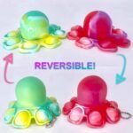 Octopus Reversible Pop Key Ring (XL)