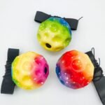 7cm Bouncing PU Ball With Strap (12pcs) - Image 2