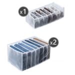 7-grid Storage Box 3pcs set