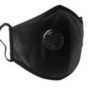 Mask - Material Reusable Black Valve (12pcs in pack)