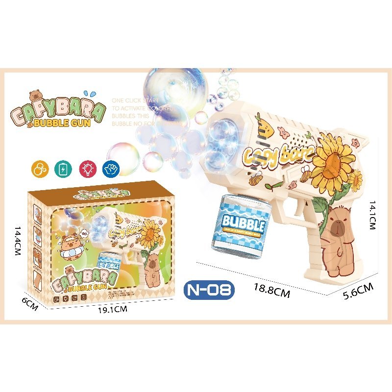 Bubble-Gun-Capybara.jpg Bubble Gun Capybara - Image 1