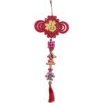 Chinese New Year Decoration - Hanging Words (10pcs in bundle)