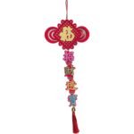 Chinese New Year Decoration - Hanging Words (10pcs in bundle) - Image 2