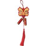 Chinese New Year Decoration - Dragon Lion (5pcs in bundle)