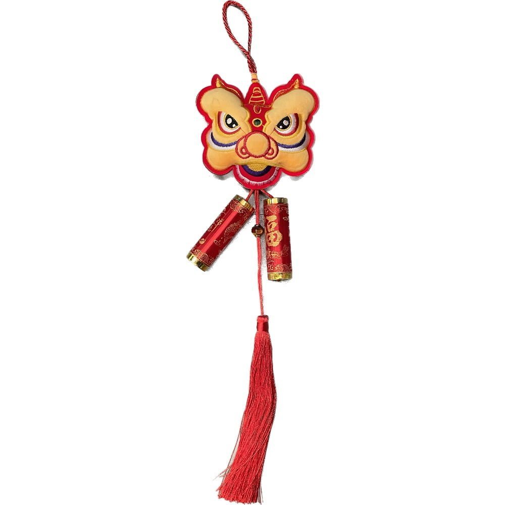 CNY-Lion.jpg Chinese New Year Decoration - Dragon Lion (5pcs in bundle) - Image 1