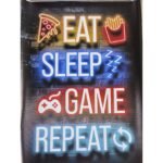 Canvas 42x 57cm Game Repeat