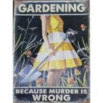 Canvas 42x 57cm Gardening