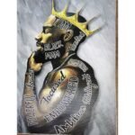 Canvas 42x 57cm I'm Black Man