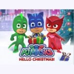 Canvas 42x 57cm PJ Masks Hello Christmas