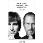 Canvas 42x57cm Steve Jobs