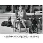 Canvas 42x57cm Woman And Dog