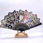 Fan Glitter with Flower (12pcs in pack) - Image 2