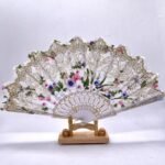 Fan Glitter with Flower (12pcs in pack) - Image 3