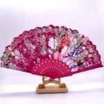 Fan Glitter with Flower (12pcs in pack) - Image 4