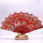 Fan Glitter with Flower (12pcs in pack) - Image 6