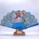 Fan Glitter with Flower (12pcs in pack) - Image 7