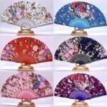 Fan Golden Butterfly with Flower Crafted (12pcs in pack)