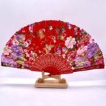 Fan Golden Butterfly with Flower Crafted (12pcs in pack) - Image 3