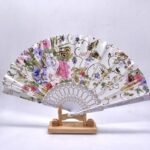Fan Golden Butterfly with Flower Crafted (12pcs in pack) - Image 4
