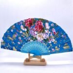 Fan Golden Butterfly with Flower Crafted (12pcs in pack) - Image 7
