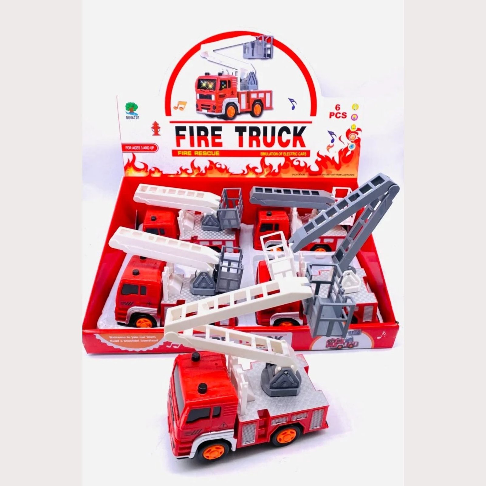 Fire-truck.jpg Fire Truck (6pcs in box) - Image 1