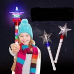 Flashing Spinning Snowflake / Star / Butterfly Wand - Image 3