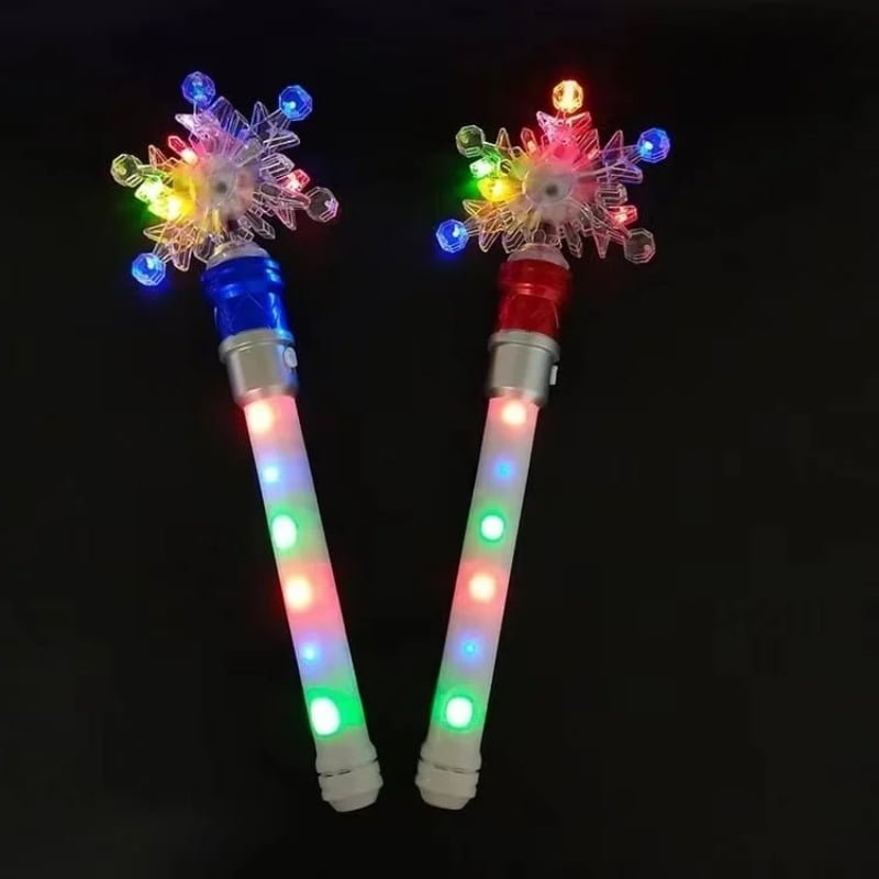 Flashing-Spinning-Wand.jpg Flashing Spinning Snowflake / Star / Butterfly Wand - Image 1