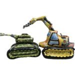 Construction/Army Truck Balloon (5pcs in pack)