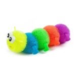 Squishy Rainbow Pastel Caterpillar (12pcs in box) - Image 2