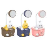 3 in 1 Lamp Pen Holder with Sharpener