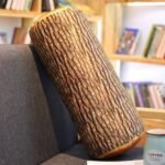 Cushion Wooden Cylinder Shape