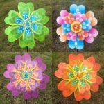 Windmill Plastic Flower (Double Layers) - Image 2