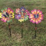 Windmill Plastic Flower (Double Layers)