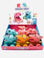 Dinosaur World Pressure Car (9pcs in box)