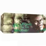 Canvas 120x50cm Joker Welcome To The MadHouse