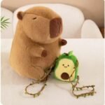 Plush Capybara + Avocado (6pcs) - Image 2