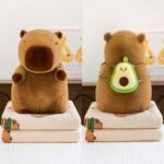 Plush Capybara + Avocado (6pcs)
