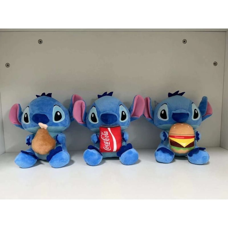 Plush-Stitch-with-food-.jpg Plush Stitch With Food (12pcs) - Image 1