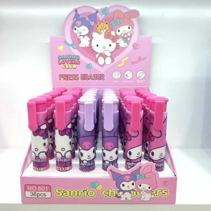 Press-eraser-Sanrio.jpg Press Eraser (36pcs) - Image 1