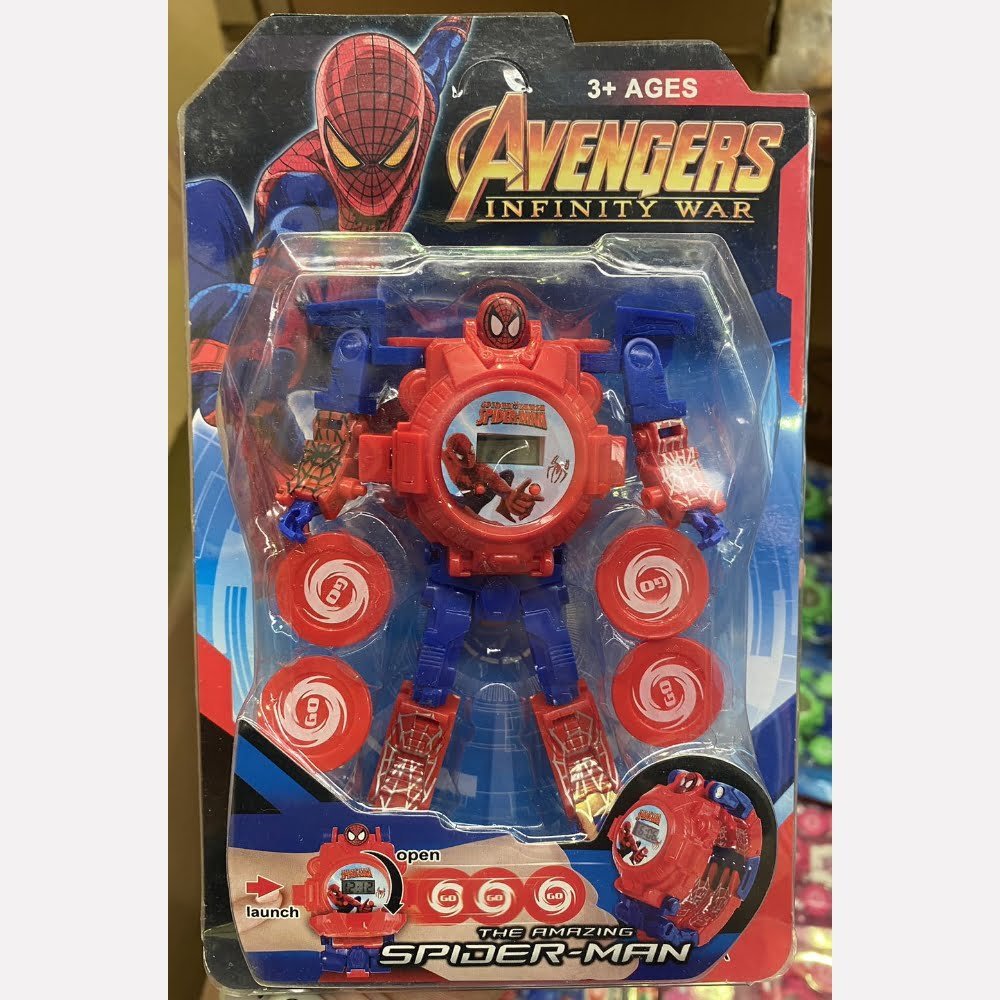 Robot-Watch-Spideman-.jpg Robot Watch - Image 1