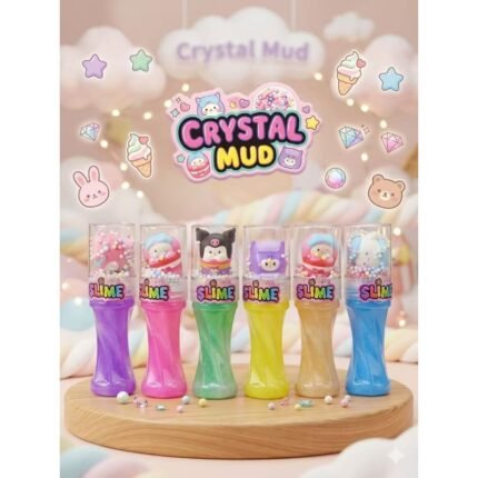 Slime Long Bottle with Figure (6pcs)